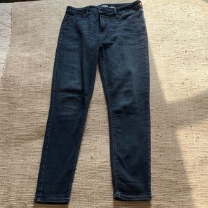 Old Navy Dark Blue with a Hint of Black Skinny Jeans for Women